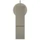 Wascharmatur mit abgerundeten Elementen und einem schlichten Design, in Silber gehalten. Ideal Standard Produkt, geeignet für moderne Badezimmer.
